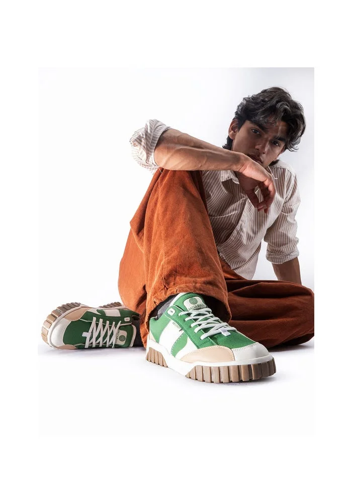 Bacca Bucci Metro Forest Green Urban style METRO Sneakers for Men | Best Price UAE